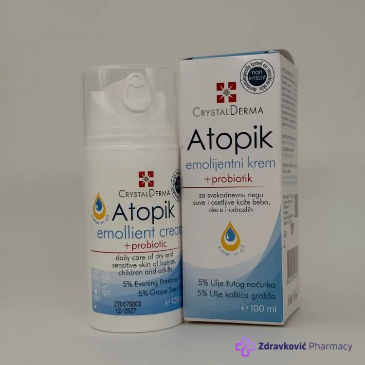 ATOPIK EMOLLIENT CREAM 100ML DERMA