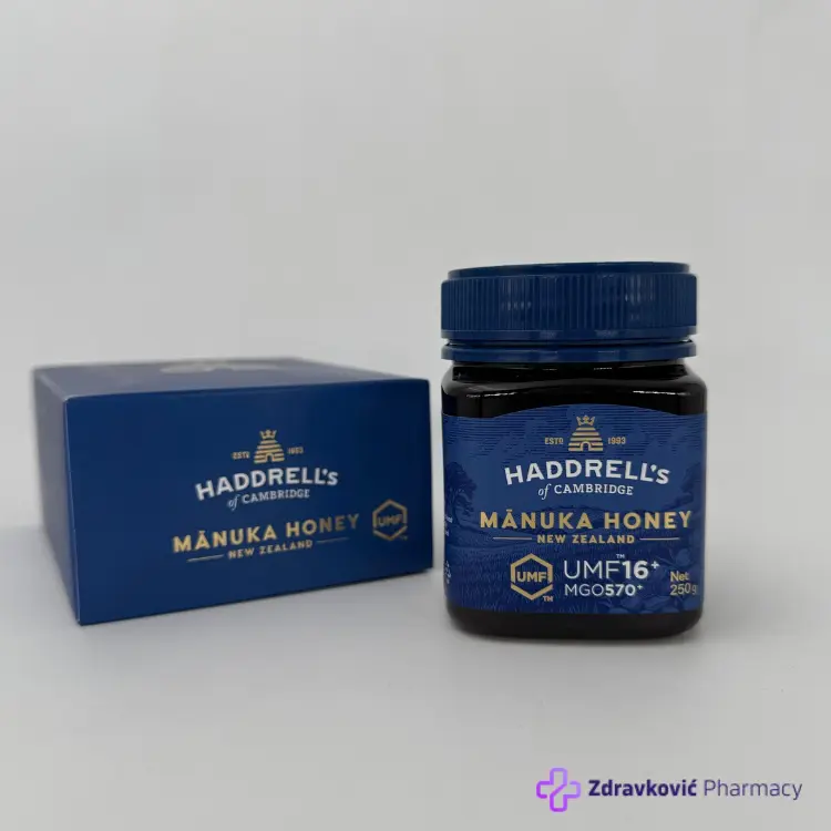 Haddrells Manuka med UMF 16+ 250g