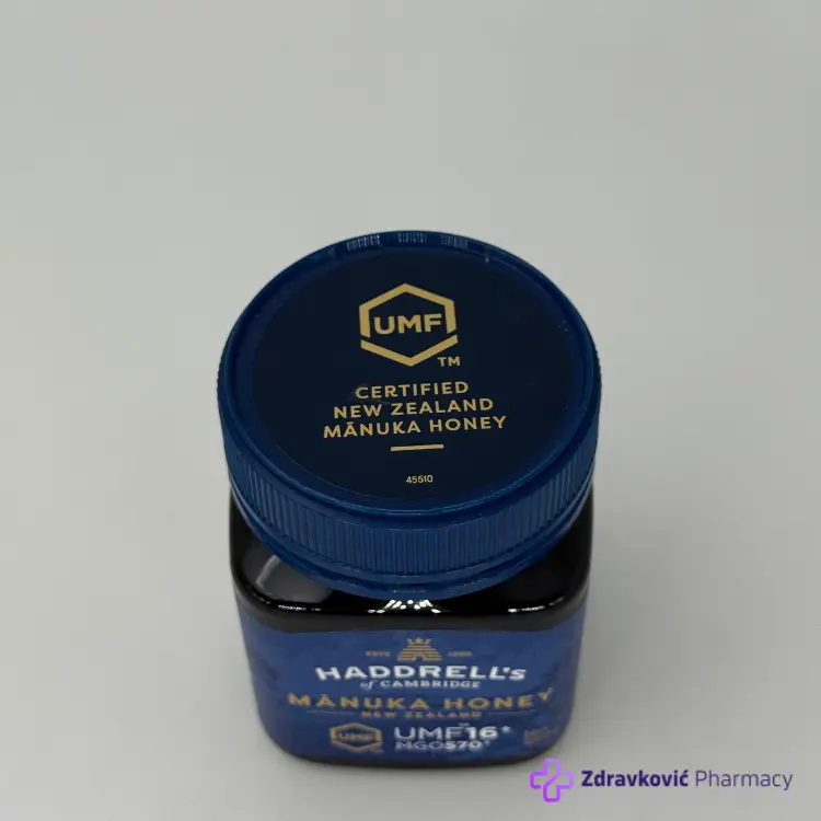 Haddrells Manuka med UMF16+ 250g