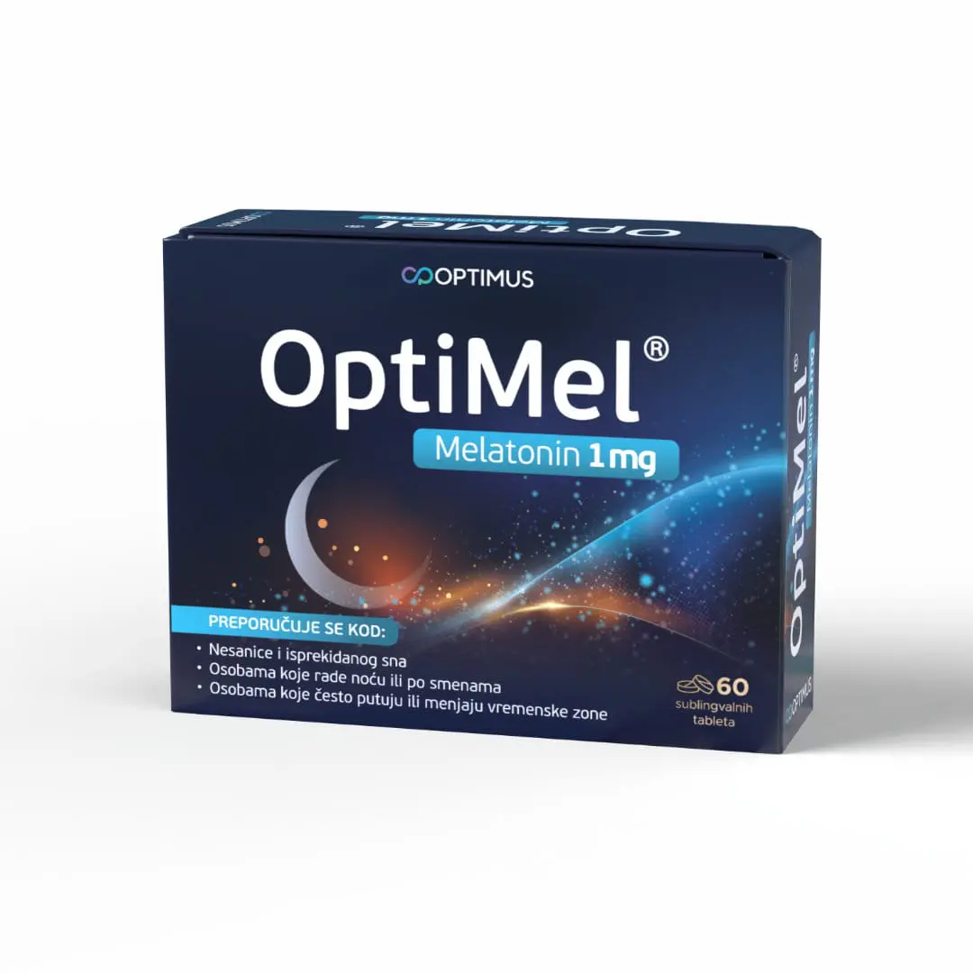 Optimel Melatonin 1mg, 60 tableta