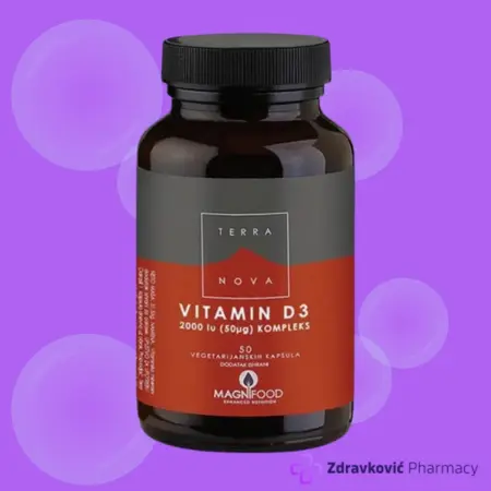 Terranova Vitamin D3 2000 IU