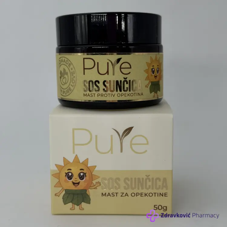 Pure SOS sunčica mast za opekotine 50g