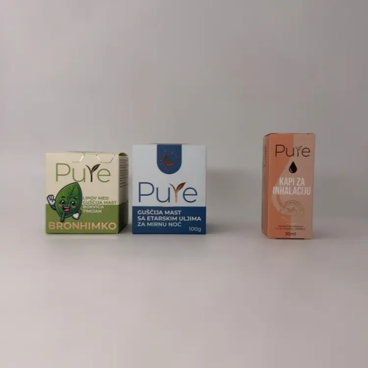 Pure set Zimski štit 2 (Bronhimko, Noćni melem, Kapi za inhalaciju)