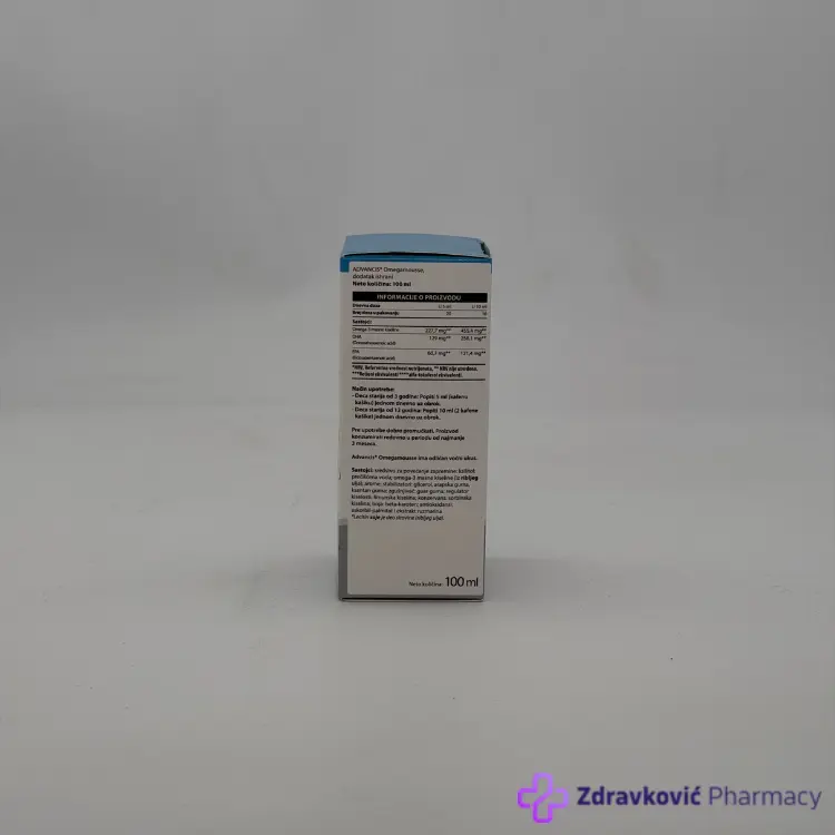 Advancis Omega-3 mousse za decu, 100ml - Slika 2