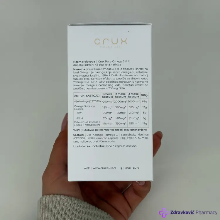 CRUX Pure Omega 90 kapsula - Slika 4