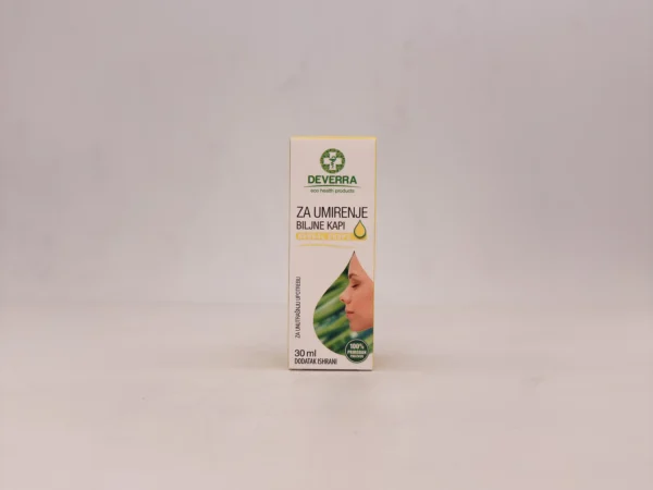 DEVERRA BILJNE KAPI ZA UMIRENJE 30ml