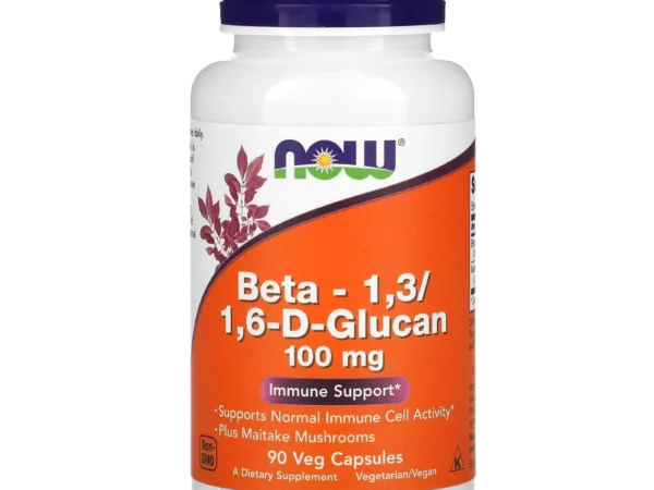 NOW Beta 1,3/1,6- D -Glukan 90 kapsula