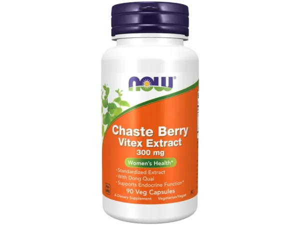 NOW CHASTE BERRY VITEX EXT. CPS 90X300MG 0,5%