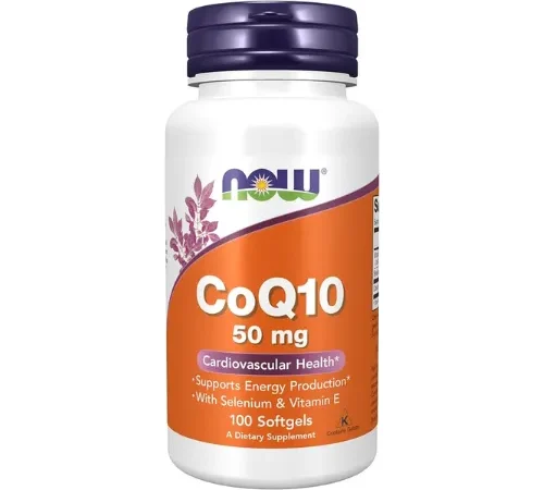 NOW COENZYM Q10 CPS.50X50MG