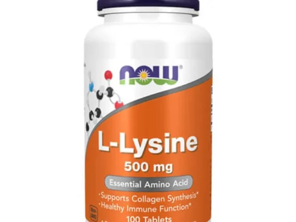 NOW LYSINE TBL 500MG A100