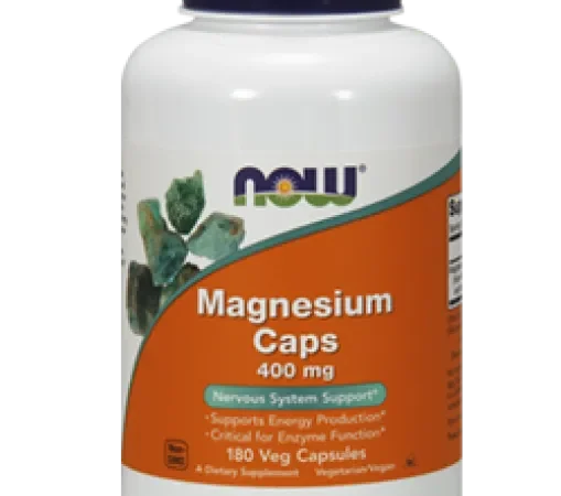 NOW MAGNESIUM 400MG A180 CPS