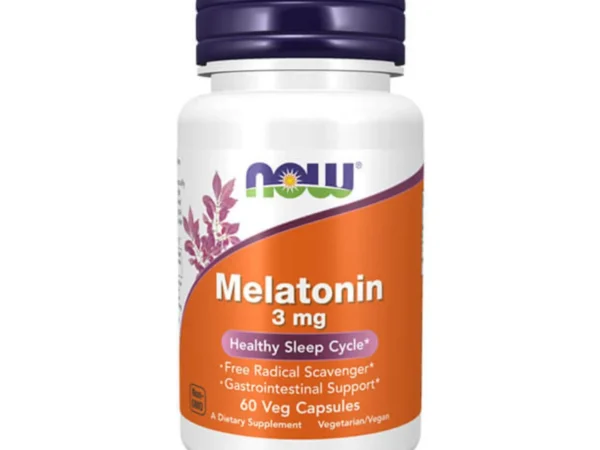 NOW MELATONIN CPS.60X3MG