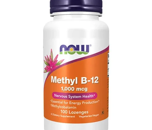 NOW Methyl B-12 1000 mcg 100 lozengi