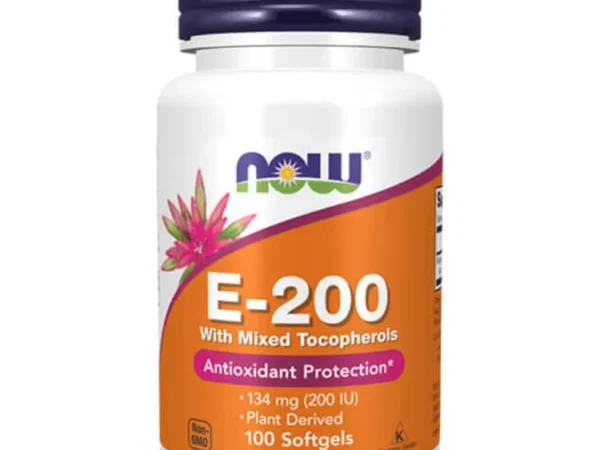 NOW VITAMIN E CPS.100X200IJ