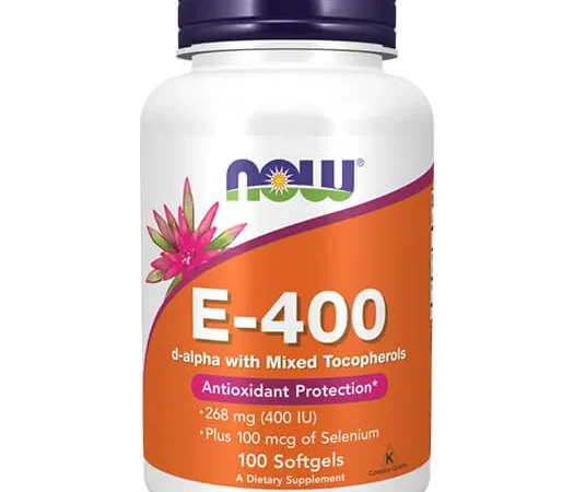 NOW Vitamin E-400  100 kapsula