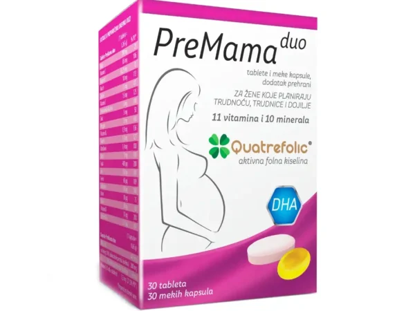 PreMama Duo 30 kapsula + 30 tableta