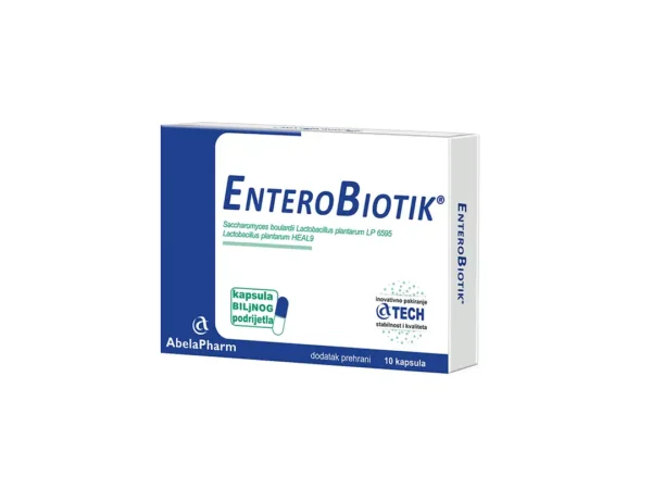 Probiotik EnteroBiotik, 10 kapsula