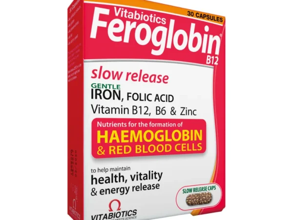 VITABIOTICS Feroglobin, 30 kapsula