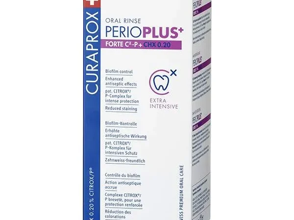 CURAPROX TEČNOST ZA ISPIRANJE USTA PERIO PLUS FORTE CHX 0.20 200ml