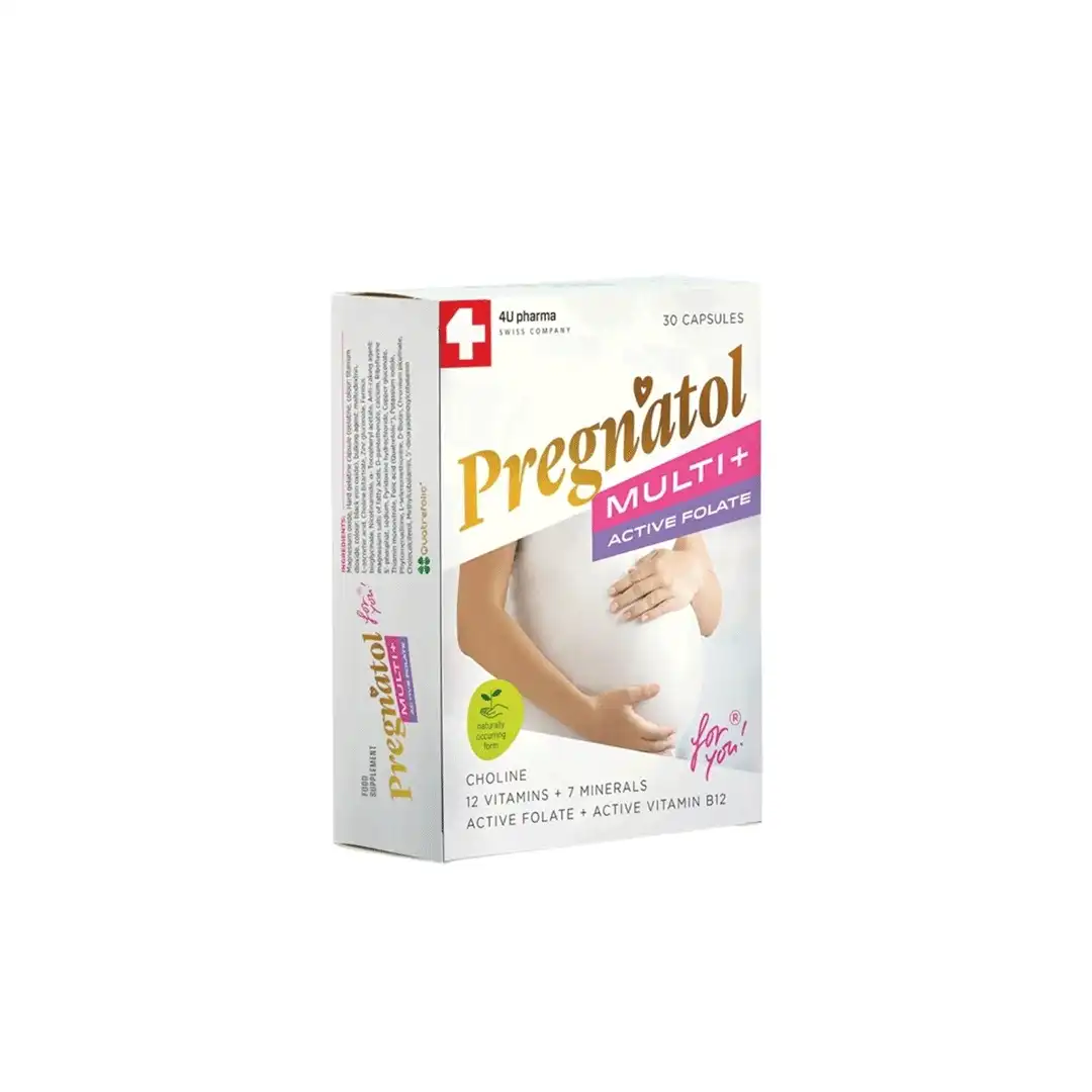 Pregnatol Multi + Active Folate, 30 kapsula