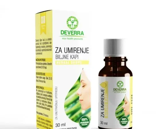 DEVERRA BILJNE KAPI ZA UMIRENJE 30ml