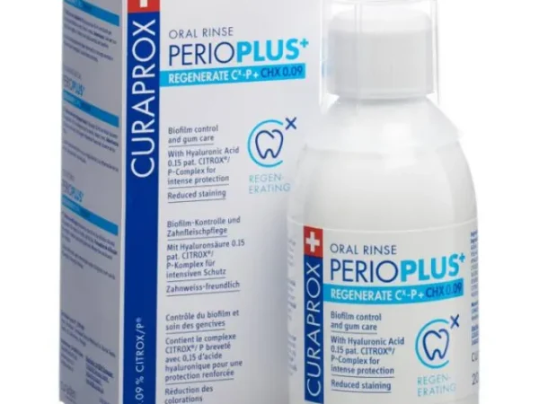 CURAPROX TEČNOST ZA ISPIRANJE USTA PERIOPLUS REGENERATE CHX 0.09 200ml