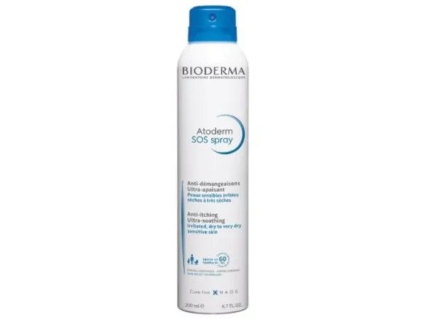 Bioderma Atoderm SOS Sprej protiv svraba kože, 200 ml