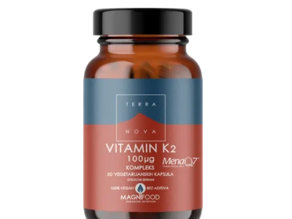 Terranova Vitamin K2 100mcg kompleks 50 kapsula