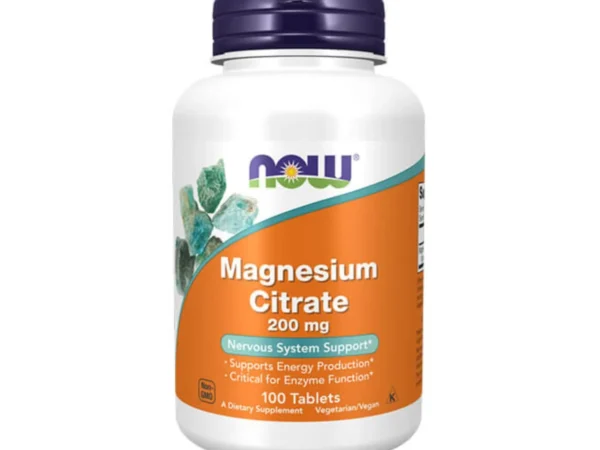 NOW MAGNESIUM CITRAT 200mg a100cps
