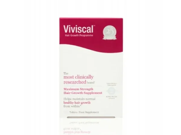 Viviscal Maximum Strength Suplementi za kosu za žene, 60 kapsula