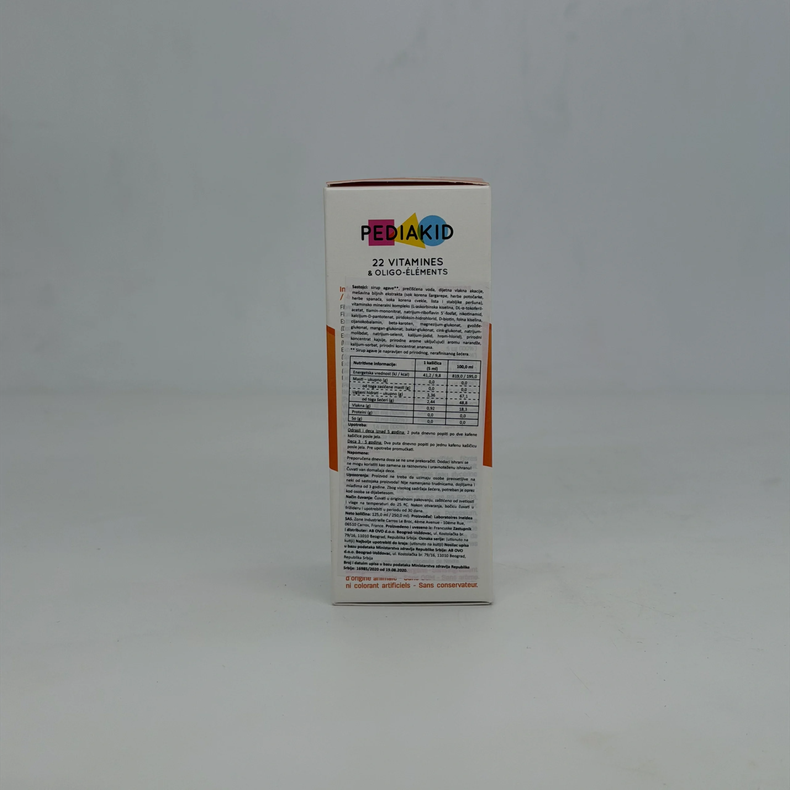 PEDIAKID SIRUP 125ML - Slika 3