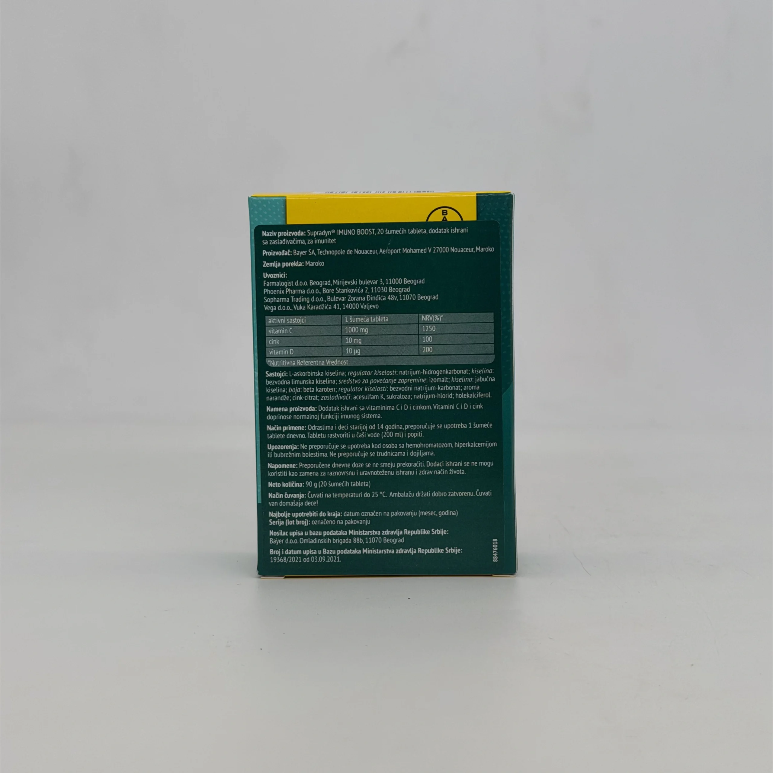 SUPRADYN IMUNO BOOST EFF A20 - Slika 2
