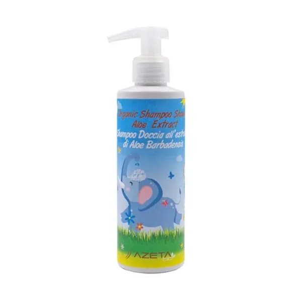 Azeta Bio organski šampon za kosu i telo sa aloe verom (0+), 200ml