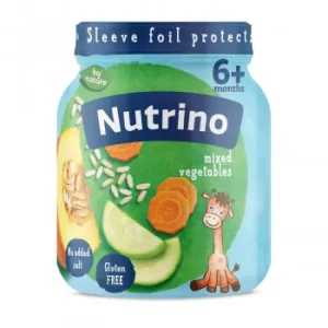 Nutrino organska kašica od šljive i kruške sa pirinčem i dodatkom vitamina C 125 g