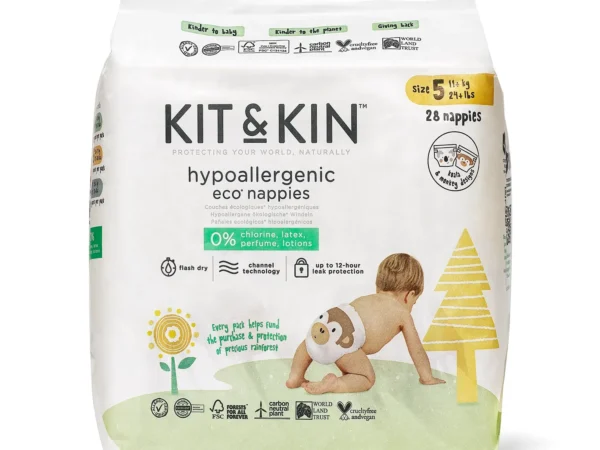 Kit & Kin pelene veličina 5 11+kg 28 komada