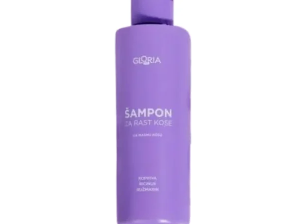 GLORIA Šampon za rast kose, za masnu kosu, 200 ml