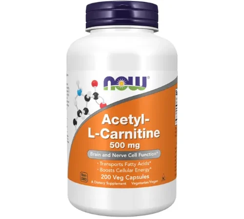NOW ACETYL L-CARNITIN 50x500mg