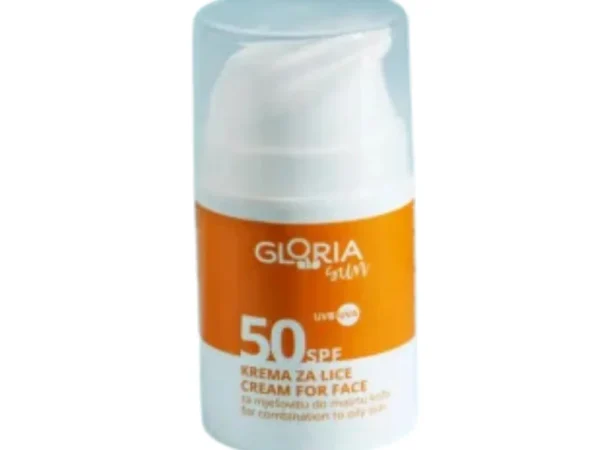 Gloria krema za lice SPF 50 za normalnu do suvu kožu 50ml