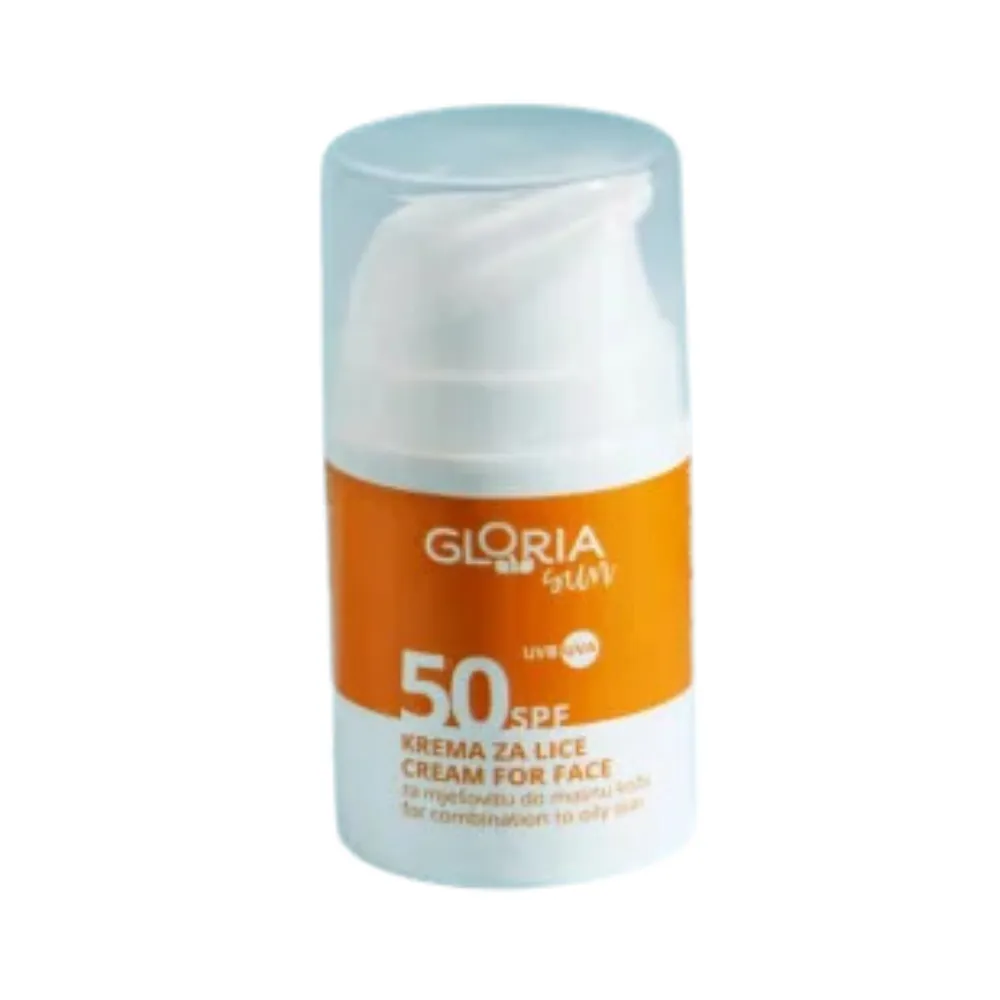 Gloria krema za lice SPF 50 za normalnu do suvu kožu 50ml