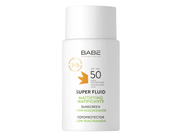 BABE SUN FACIAL MATTIFYING SUPER FLUID SPF50+ 50ml