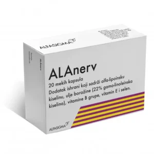 ALANERV 920MG 20 kapsula