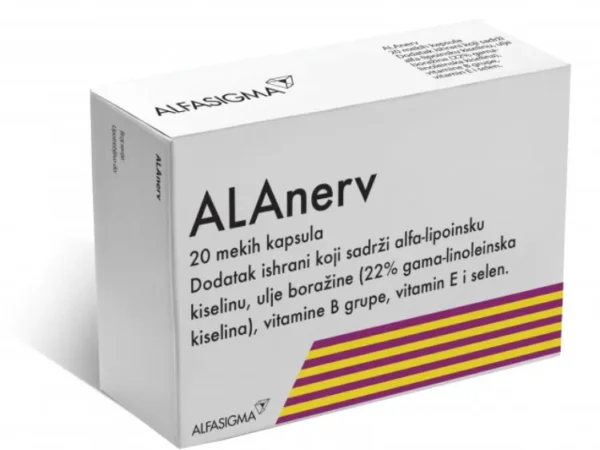 ALANERV 920MG 20 kapsula