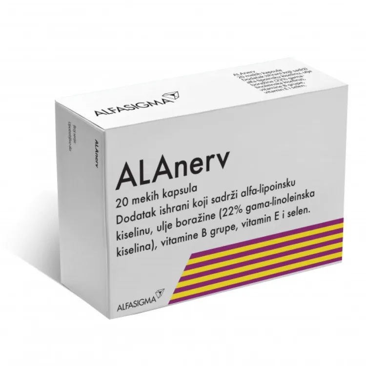 ALANERV 920MG 20 kapsula