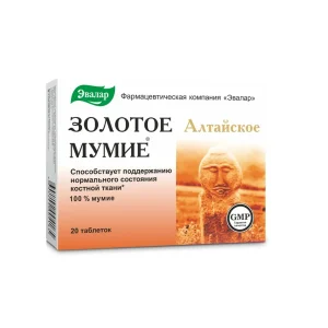 ALTAJSKI MUMIE 20 tableta