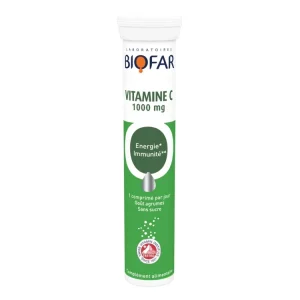 BIOFAR VITAMIN C 1000mg -20 šumećih tableta