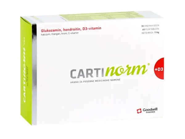 CARTINORM+D3 60 film tableta