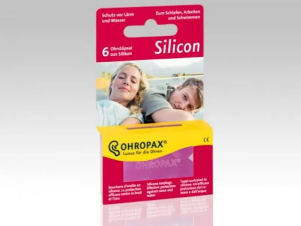 OHROPAX SILIKONSKI ČEPOVI ZA UŠI 6komada