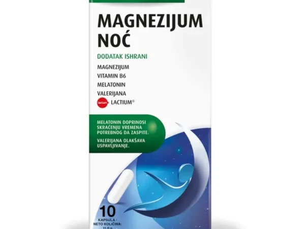 Dietpharm Magnezijum noć, 10 kapsula