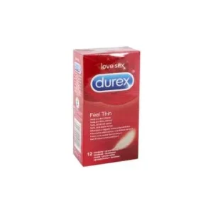Durex Feel Thin Prezervativi, 12 komada