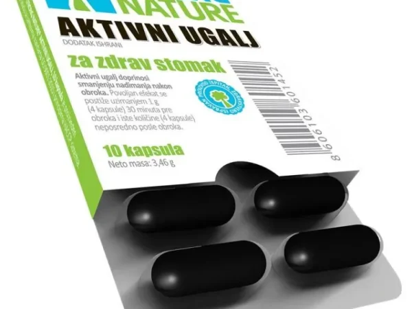 ELEPHANT AKTIVNI UGALJ 250mg 10 kapsula